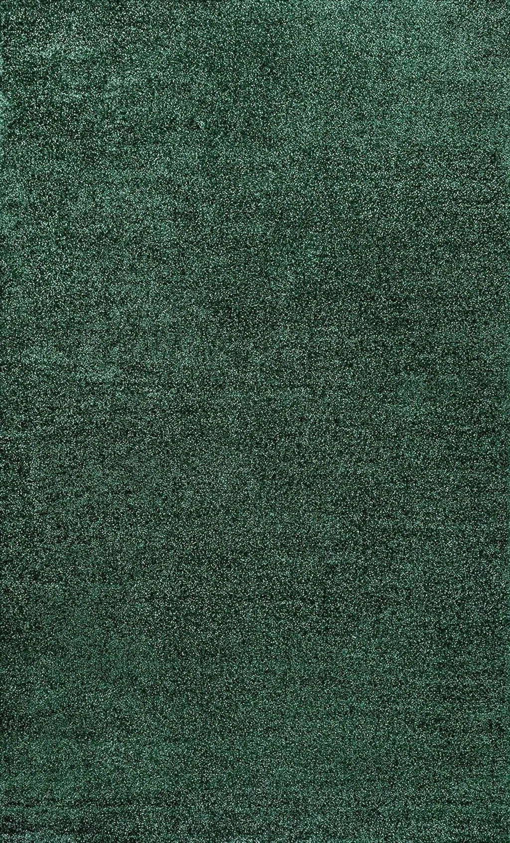 JONATHAN Y SEU100L-8 Haze Solid Low-Pile Indoor Area-Rug Casual Contemporary Solid Traditional Easy-Cleaning Bedroom Kitchen Living Room Non Shedding, 8 ft x 10 ft, Emerald - 7′9″x10′0″