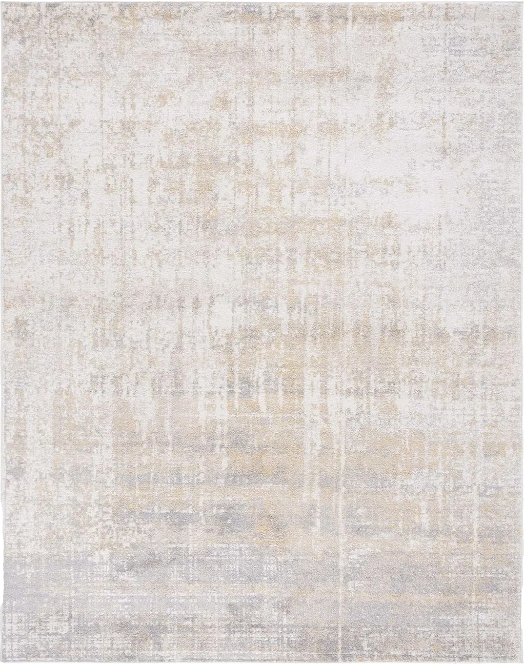 SAFAVIEH Adirondack Collection Area Rug - 10' x 14', Creme & Gold, Modern Abstract Design, Non-Shedding & Easy Care, Ideal for High Traffic Areas in Living Room, Bedroom (ADR207A) - 10′0″x14′0″