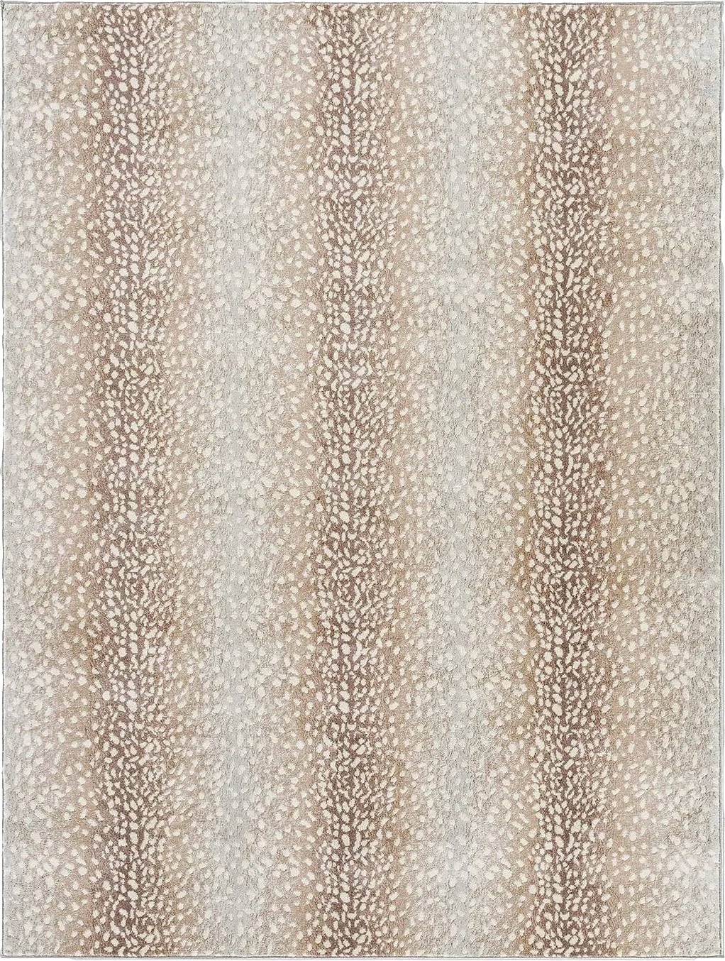 Artistic Weavers Pablo Antelope Print Area Rug,7'10" x 10',Camel/Light Gray - 7′10″x10′0″
