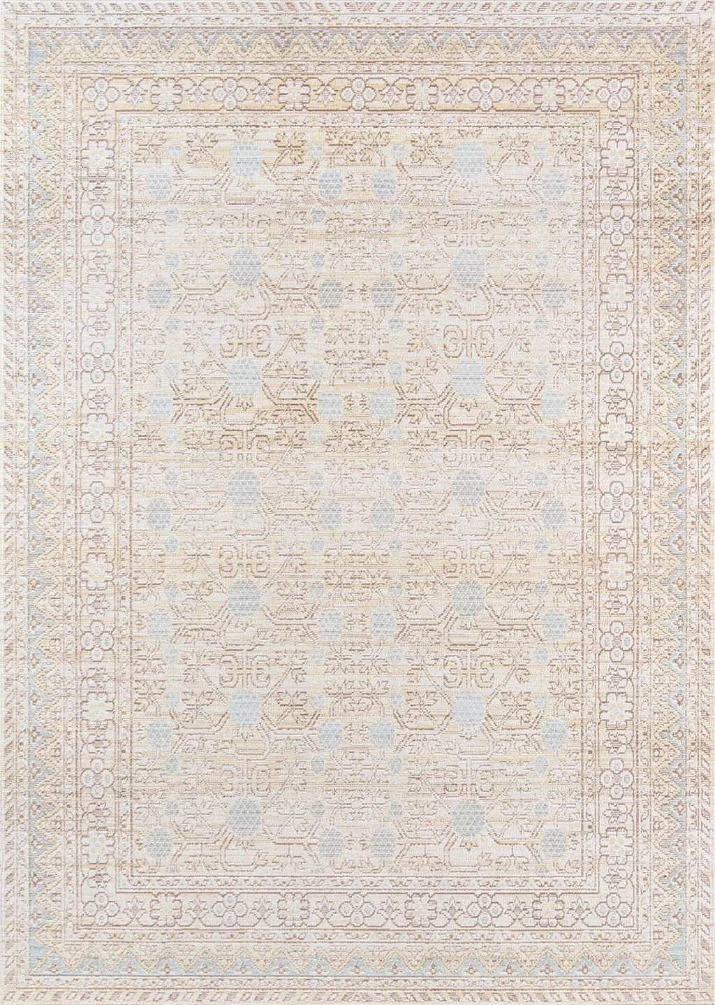 Momeni Rugs Isabella Traditional Oriental Flat Weave Area Rug, 9'3" x 11'10", Blue - 9′3″x11′10″