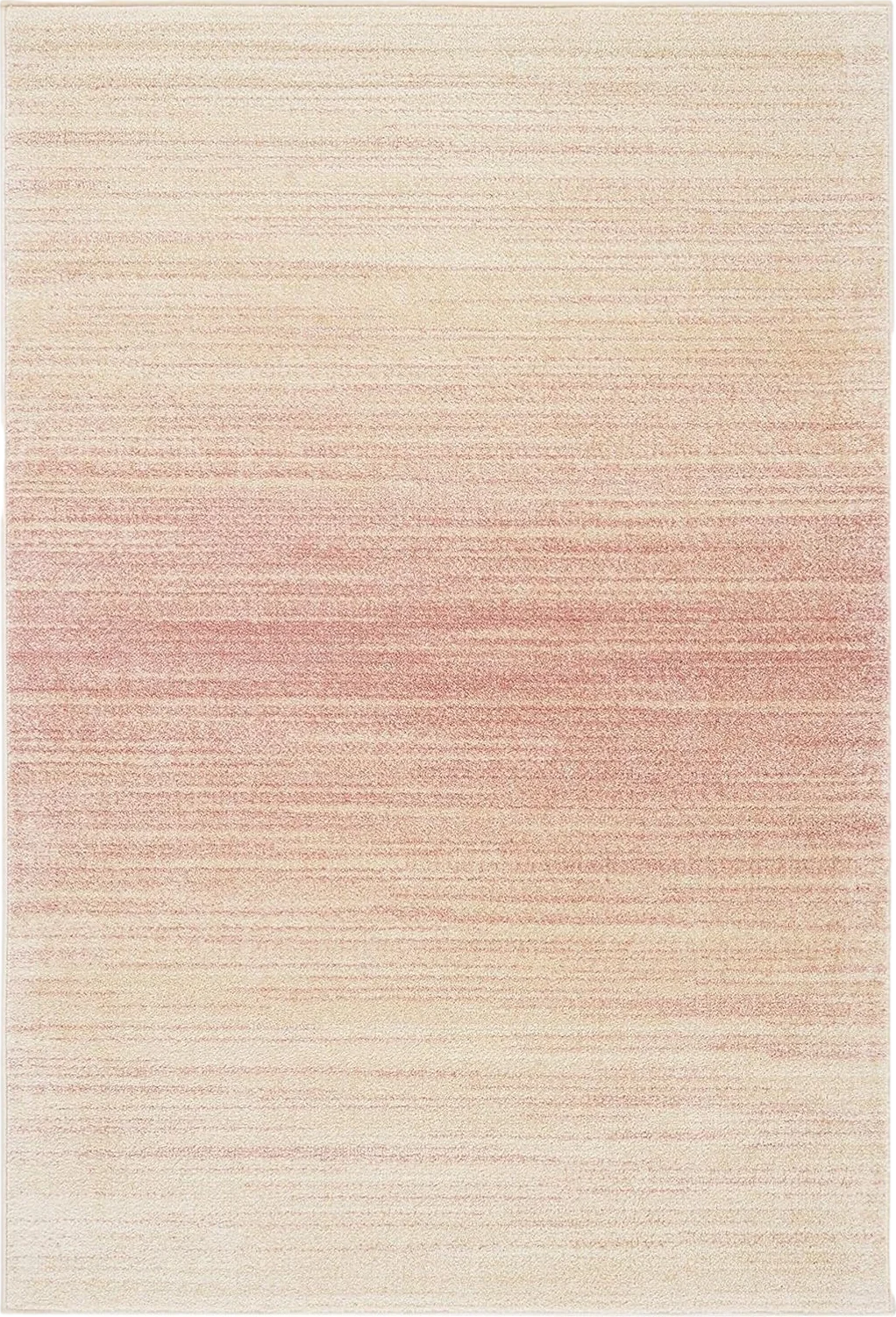 SAFAVIEH Adirondack Collection Area Rug - 9' x 12', Pink & Ivory, Modern Ombre Design, Non-Shedding & Easy Care, Ideal for High Traffic Areas in Living Room, Bedroom (ADR142U) - 9′0″x12′0″