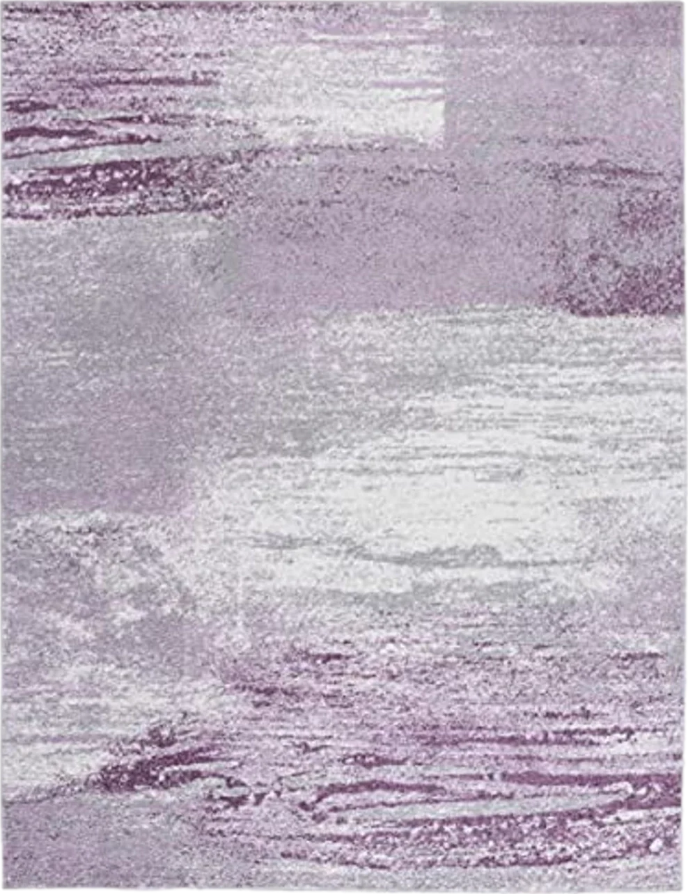 SAFAVIEH Adirondack Collection Area Rug - 6' x 9', Grey & Purple, Modern Abstract Design, Non-Shedding & Easy Care, Ideal for High Traffic Areas in Living Room, Bedroom (ADR112V) - 6′0″x9′0″