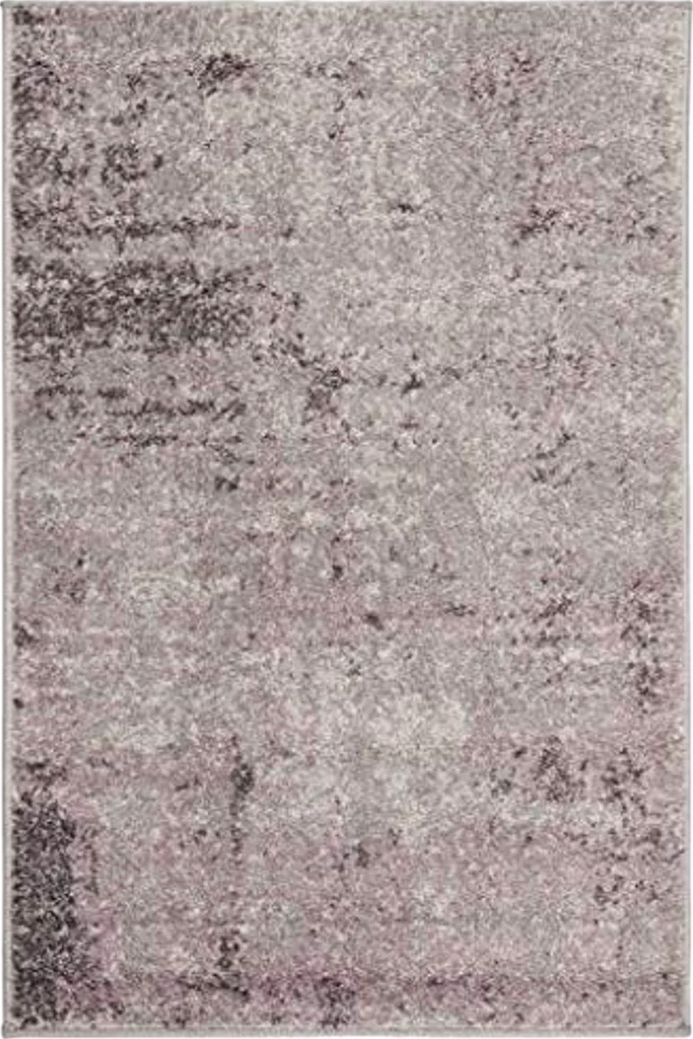 SAFAVIEH Adirondack Collection Accent Rug - 2'6" x 4', Light Grey & Purple, Modern Abstract Design, Non-Shedding & Easy Care, Ideal for High Traffic Areas in Entryway, Living Room, Bedroom (ADR130M) - 2′7″x4′0″
