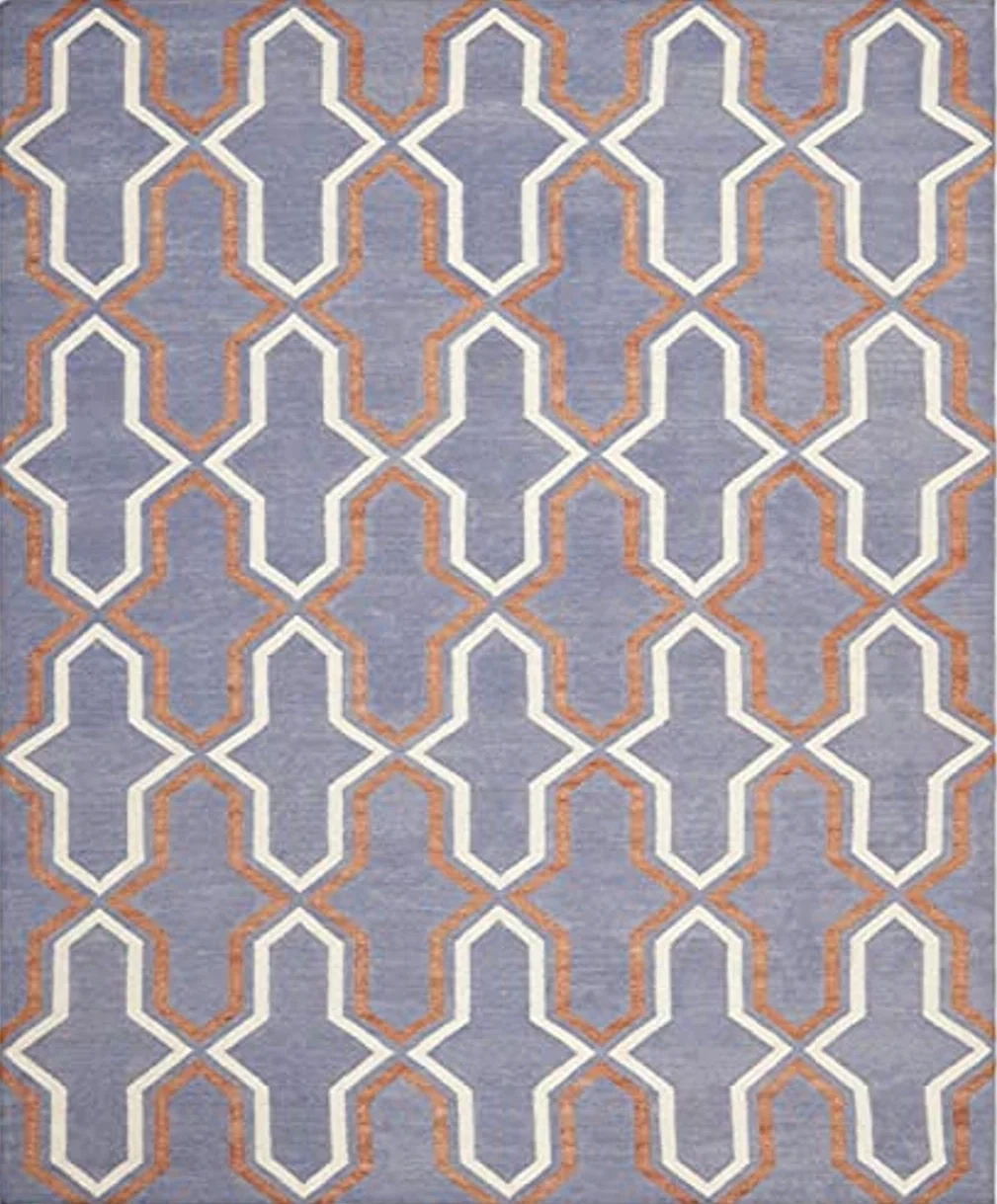 SAFAVIEH Dhurries Collection 9' x 12' Purple / Multi DHU559A Handmade Flatweave Premium Wool Area Rug - 9′0″x12′0″
