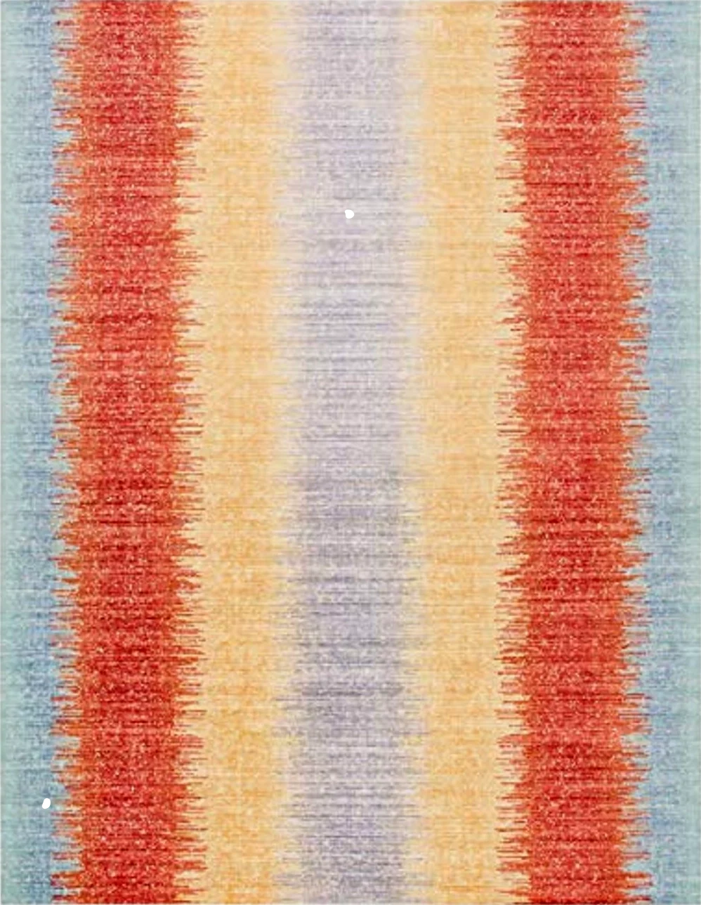 SAFAVIEH Windsor Collection Area Rug - 8' x 10', Yellow & Purple, Shabby Chic Boho Distressed Design, Non-Shedding & Easy Care, Ideal for High Traffic Areas in Living Room, Bedroom (WDS304C) - 8′0″x10′0″