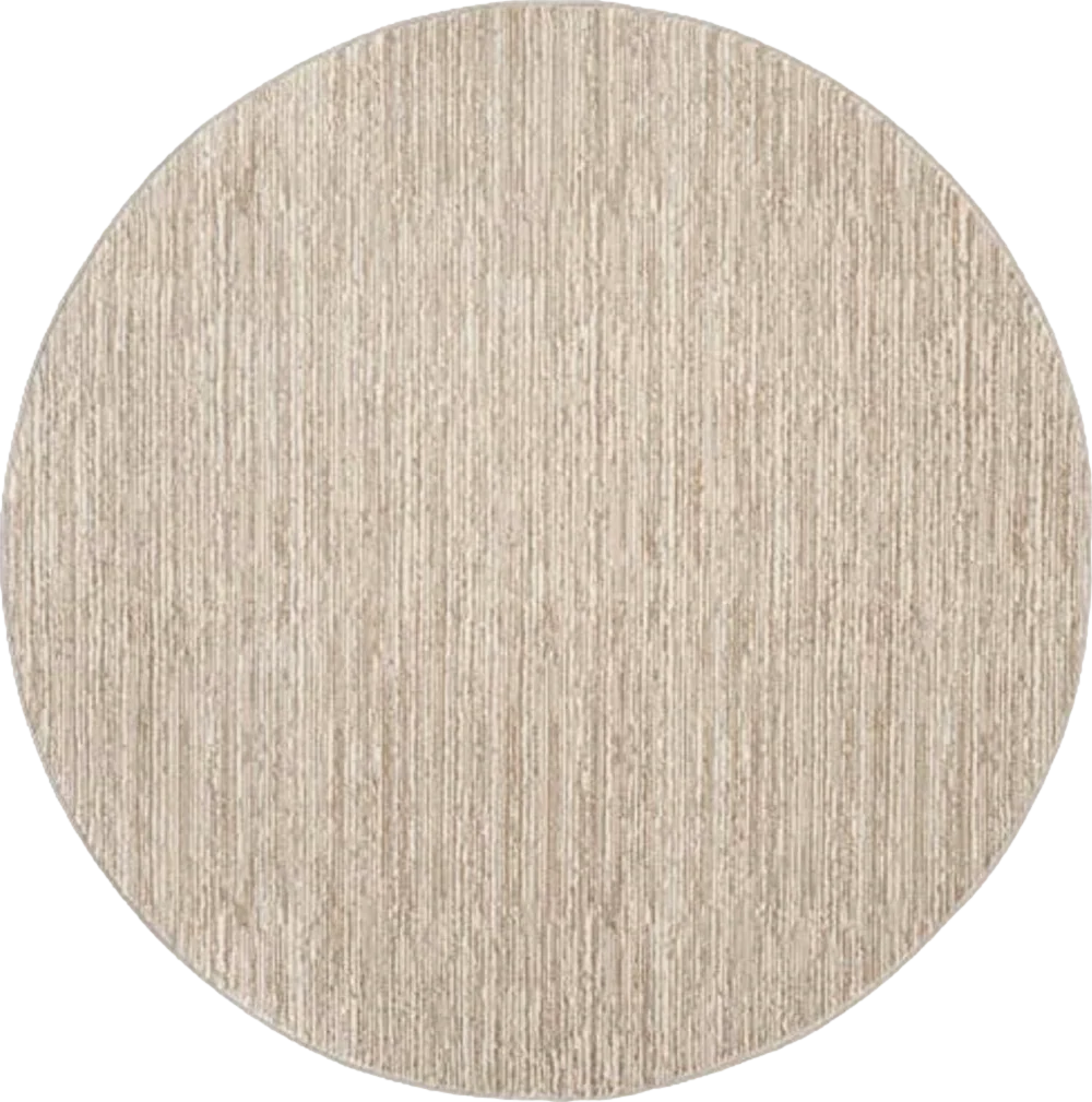 SAFAVIEH Vision Collection 10' Round Cream VSN606F Modern Ombre Tonal Chic Non-Shedding Living Room Dining Bedroom Foyer Area Rug - 10′0″x10′0″