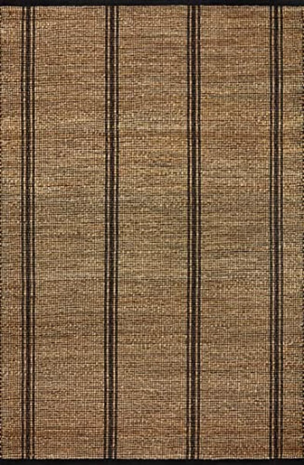 Loloi Angela Rose Colton Collection CON-01 Natural/Black 9'-0'' x 12'-0'', .38" Pile Height, Area Rug - 9′0″x12′0″
