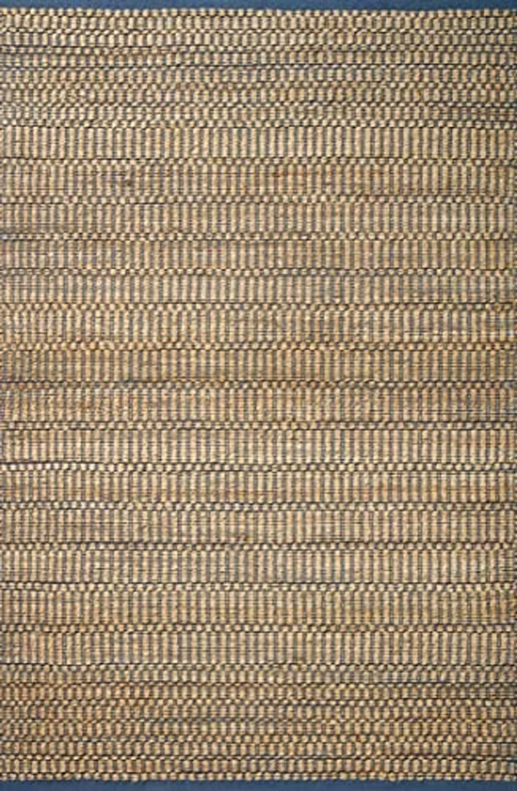 Loloi Angela Rose Colton Collection CON-05 Natural/Navy 10'-0'' x 14'-0'', .38" Pile Height, Area Rug - 10′0″x14′0″