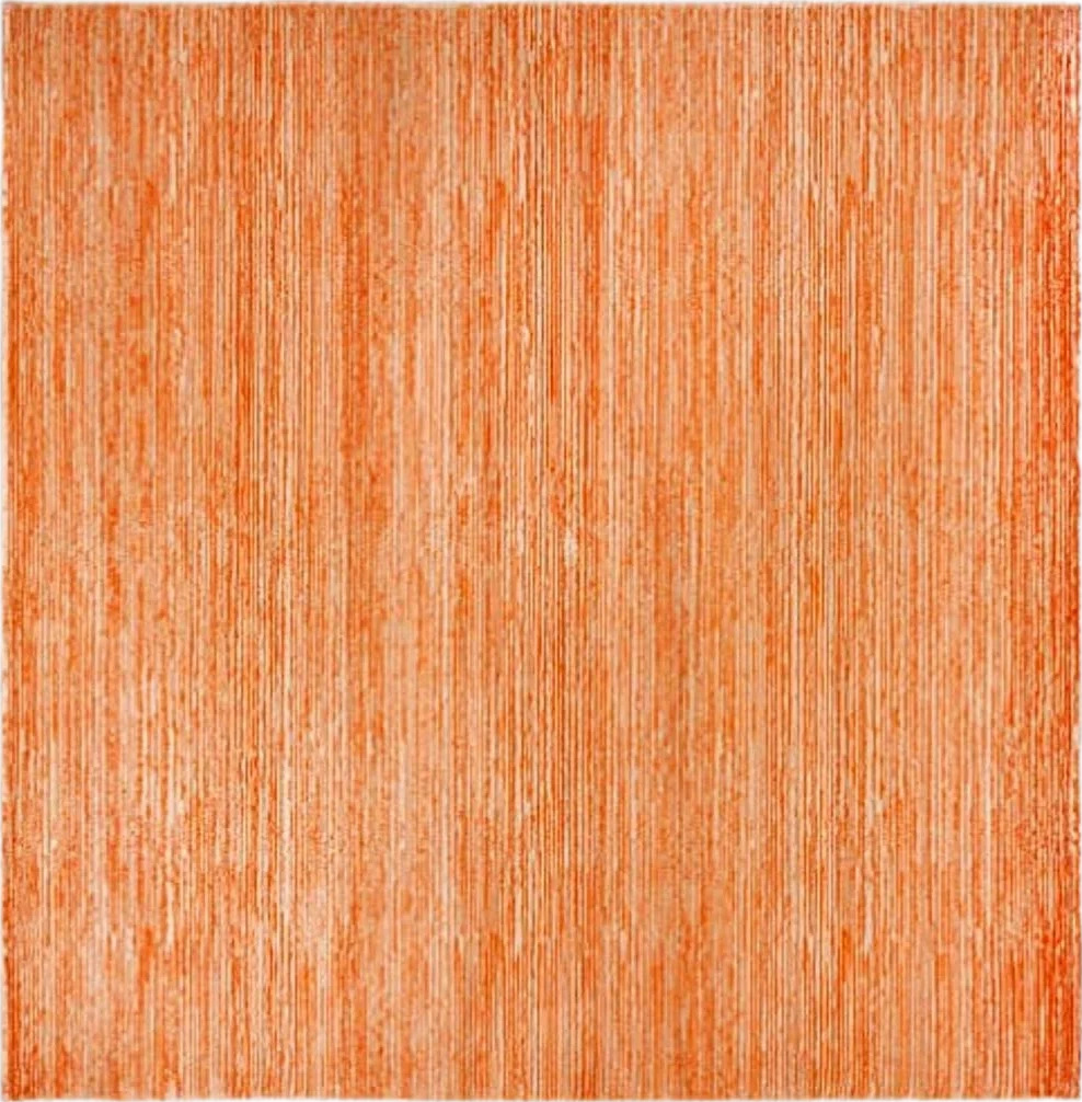SAFAVIEH Vision Collection Area Rug - 3' Square, Orange, Modern Ombre Tonal Chic Design, Non-Shedding & Easy Care, Ideal for High Traffic Areas in Living Room, Bedroom (VSN606P) - 3′0″x3′0″