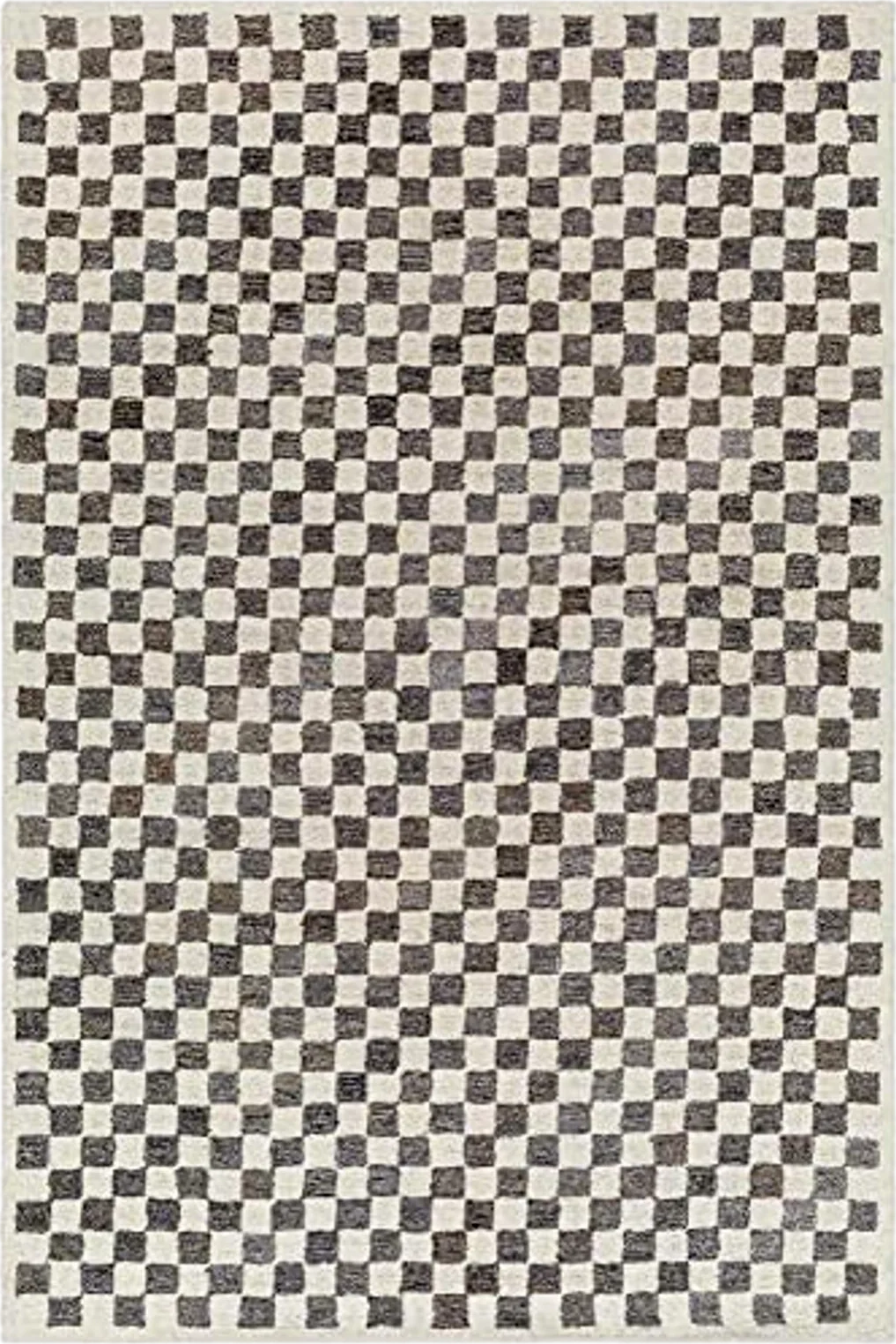 Hauteloom Halen Wool Living Room, Bedroom Area Rug - Contemporary - Lambswool, Taupe, Gray - 9' x 12' - 9′0″x12′0″