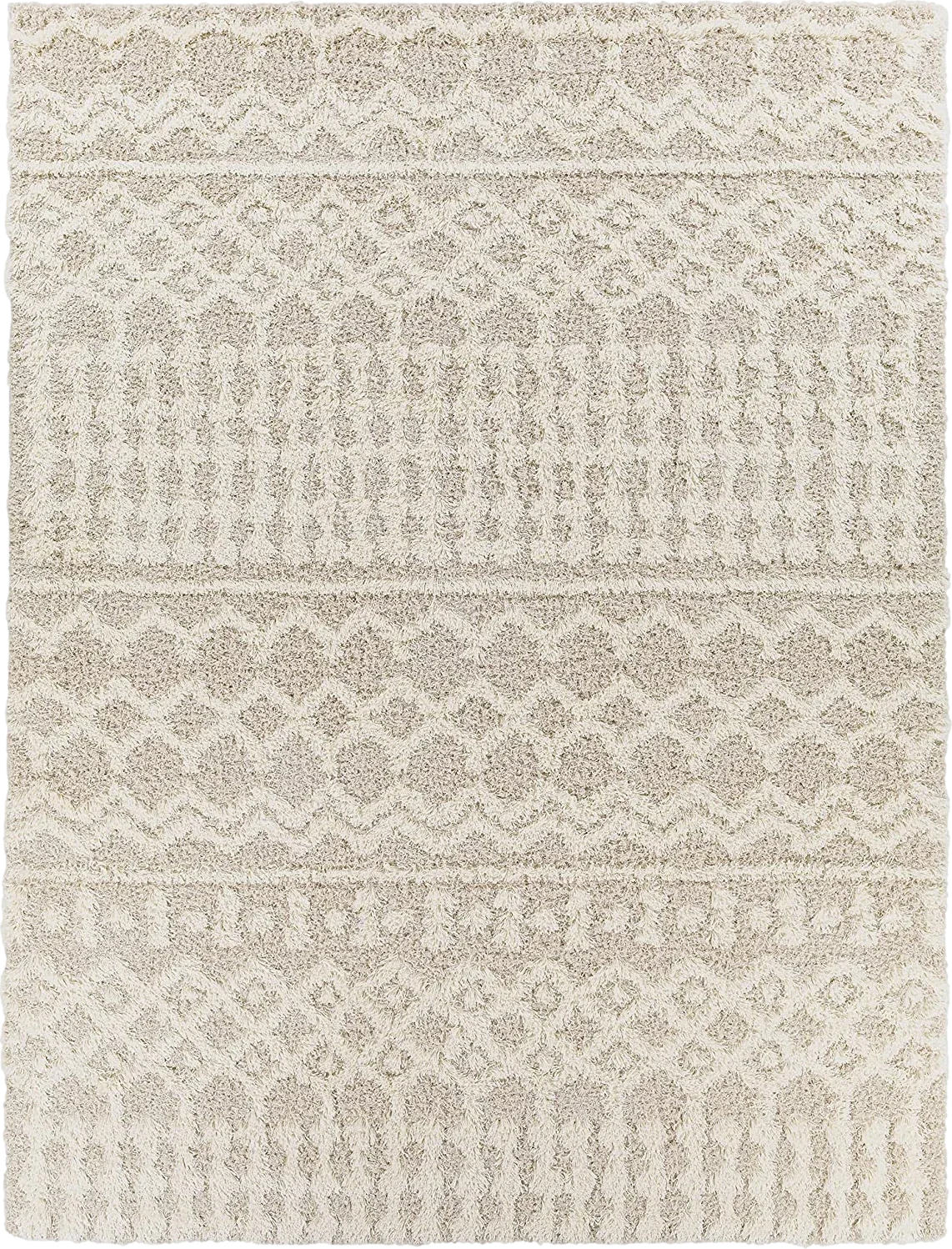 ‎Beige ‎Hapsburg ‎Stain Resistant ‎Living Room ‎Area Rug - 7′10″x10′2″